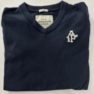 Vintage Abercombie & Fitch Mens Muscle  V Neck T-Shirt
